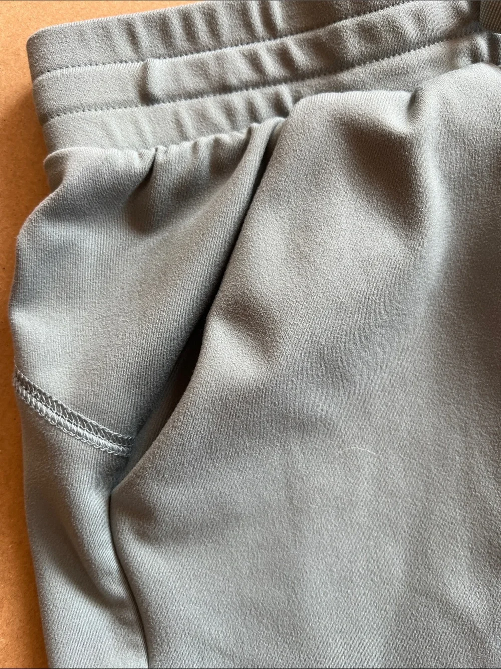 We Wander Everyday Pull-On Girls Athletic Shorts — Sage Green Size L 12-14
